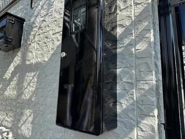 ガスメーターボックス塗り替え